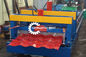 3kw 0.8mm Gearbox Drive Glazed Tile Roll Forming Machine