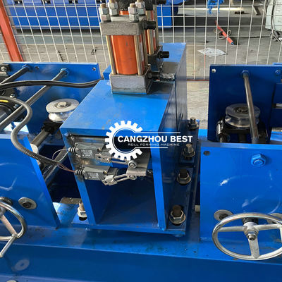 20m/Min 1.6mm Channel Roll Forming Machine With Punching Holes