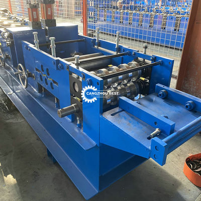 20m/Min 1.6mm Channel Roll Forming Machine With Punching Holes