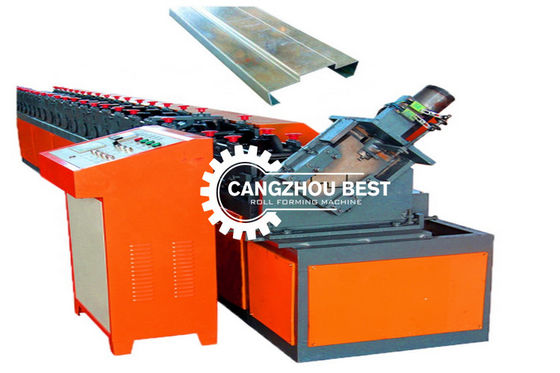 Slide Channel Truck And Metal 0.5mm Stud Roll Forming Machine