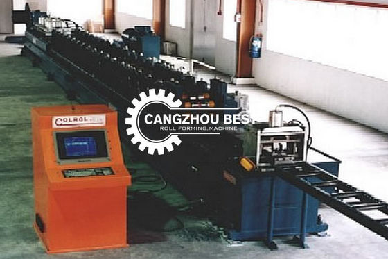220mm Width 2.0mm Steel Door Frame Making Machine