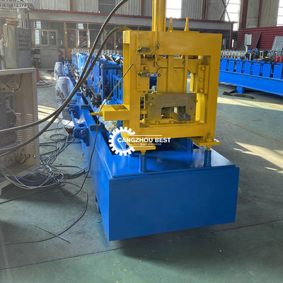 1.0mm Automatic Change PLC Roll Forming Equipment With Rib Embossing