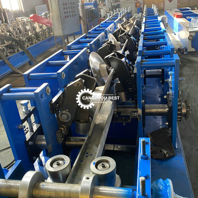 1.0mm Automatic Change PLC Roll Forming Equipment With Rib Embossing