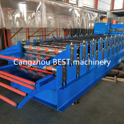 IBR And Glazed Tile 8m/Min Double Layer Roll Forming Machine