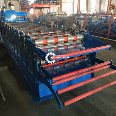 Chain 6m/Min Roman Tile Roll Forming Machine