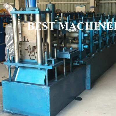 Adaptable Top Hat Batten 16mpa Metal Purlin Roll Forming Machine