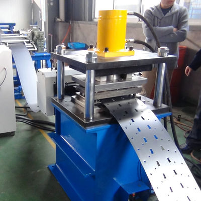 Metal Pallet Storage Shelf Galvanized Rack Roll Forming Machine With Gear