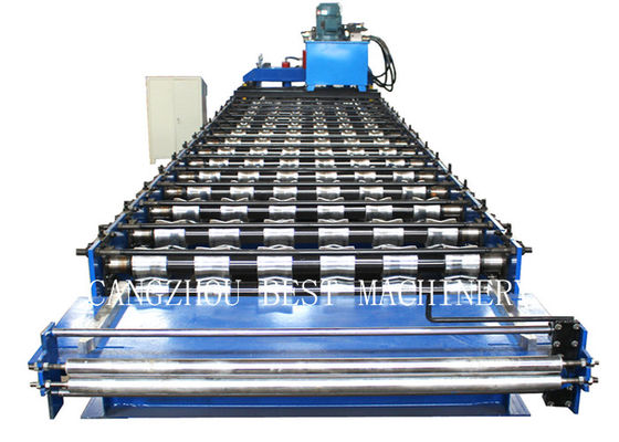 Color Steel Versatile Roll Forming Machine PPGI Material With Hydraulic Cutting Type