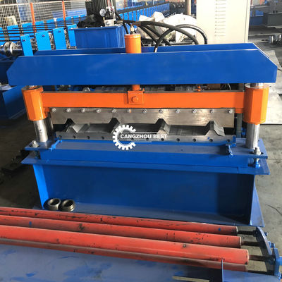 Metal Tr4 0.8mm Automatic Plc Roofing Sheet Roll Forming Machine