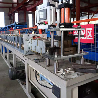 Steel Strip Roller Shutter 1.5mm Metal Door Frame Roll Forming Machine