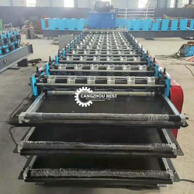 8.5kw Hydraulic Three Layer Ibr Roll Forming Machine