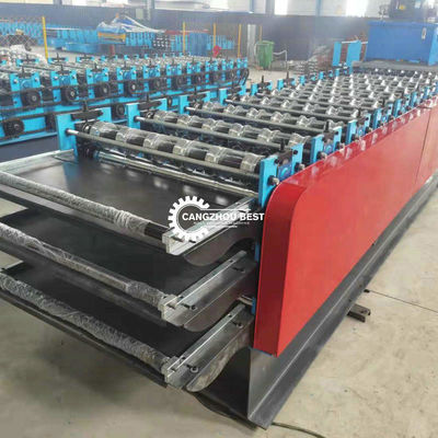 8.5kw Hydraulic Three Layer Ibr Roll Forming Machine