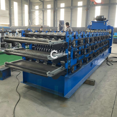 8-12m/Min Plc Roofing Sheet Roll Forming Machine