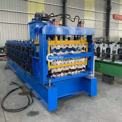 8-12m/Min Plc Roofing Sheet Roll Forming Machine