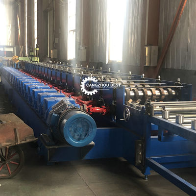 Expressway Fence 30kw Highway Guardrail Forming Machine 15m/Min