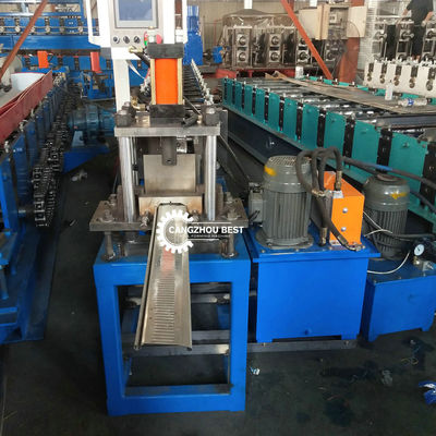 Steel Embossing Hydraulic Roller Shutter Door Making Machine Seller