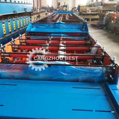 Tr4 Tr5 Double Layer Touchscreen Roofing Sheet Roll Forming Machine