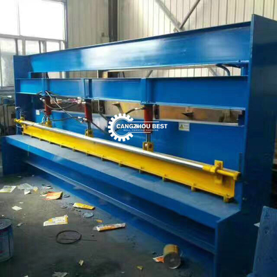 Hydraulic Steel 4m 6m Metal Sheet Bending Machine With Foot Step