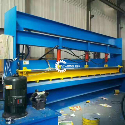 Hydraulic Steel 4m 6m Metal Sheet Bending Machine With Foot Step