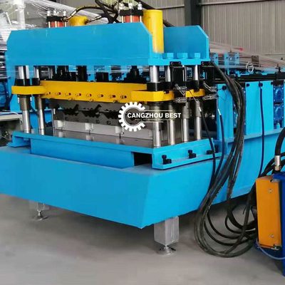 Deep Rib Ppgi Roof Tile Forming Machine 380v 50hz