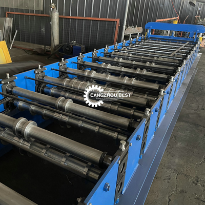 900mm Color Steel PPGl Metal Roofing Sheet Roll Forming Machine