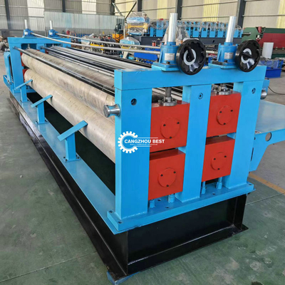 G550 Roofing Sheet Roll Forming Machine Zinc Coating Galvanized Steel Barrel Corrugated