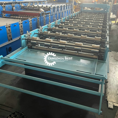 Box Profile Ibr PPGI Color Steel Roofing Sheet Making Machine