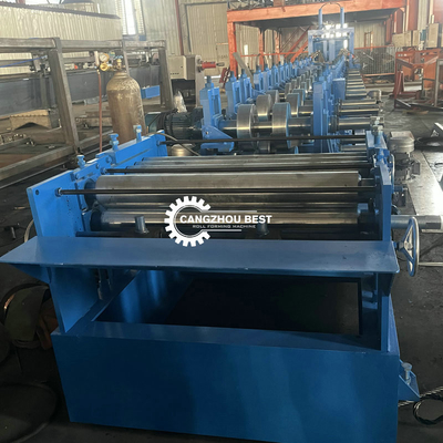 Interchange Cold Cz Purlin Forming Machine Galvanized Hydraulic Cutting