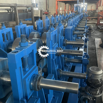 Interchange Cold Cz Purlin Forming Machine Galvanized Hydraulic Cutting