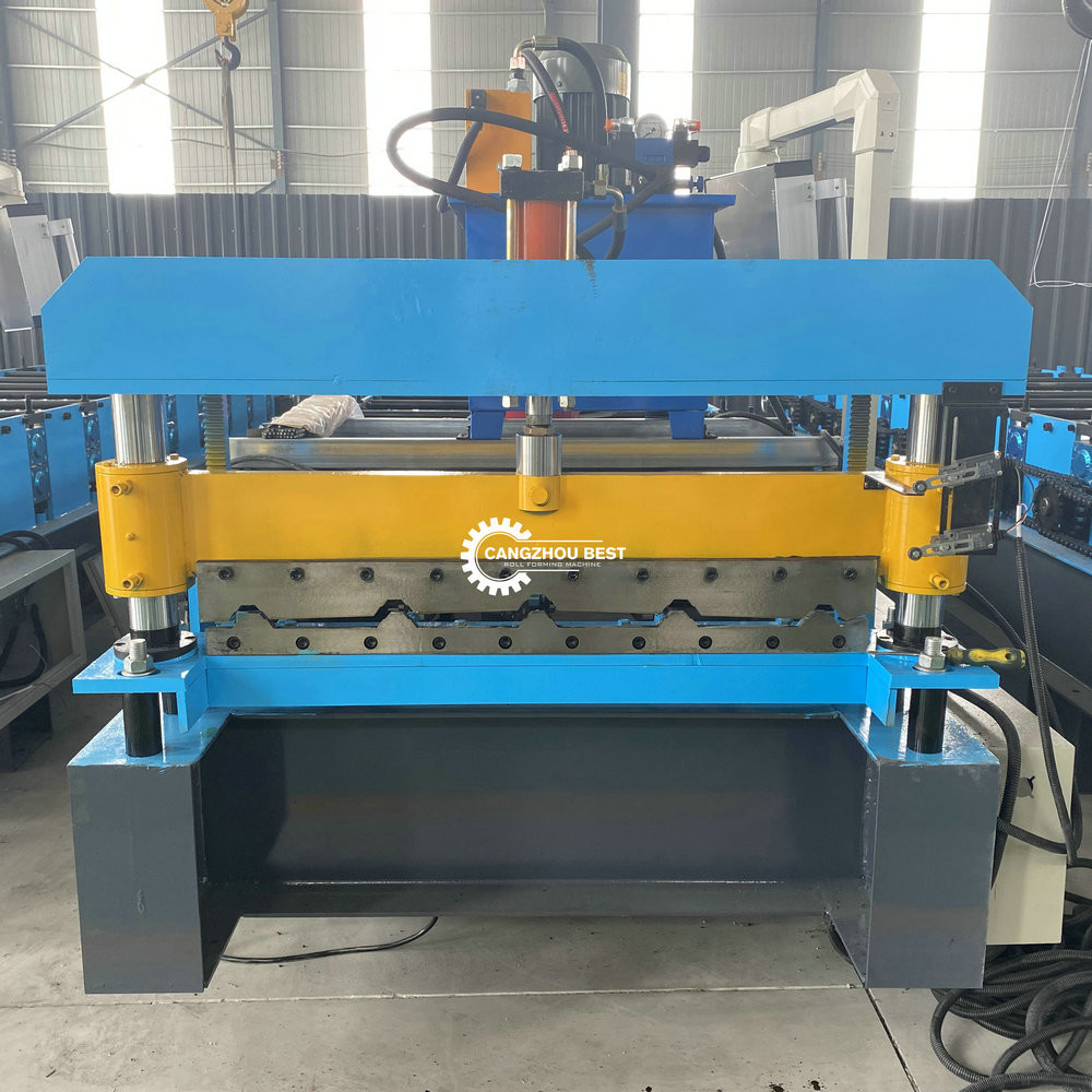 0.8mm Ibr Double Layer Roofing Sheet Roll Forming Machine Supplier