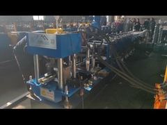 Steel Profile Channel Roll Forming Machine Manually Change Size C Purlin 80-300mm Web Size