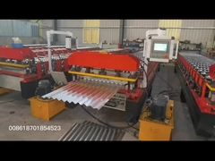 corrugated roof machine