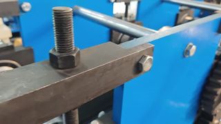 steel angle roll forming machine