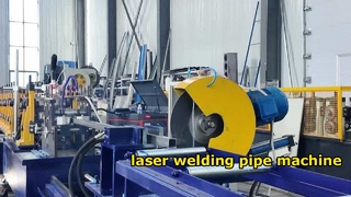 auto change size laser welding pipe machine